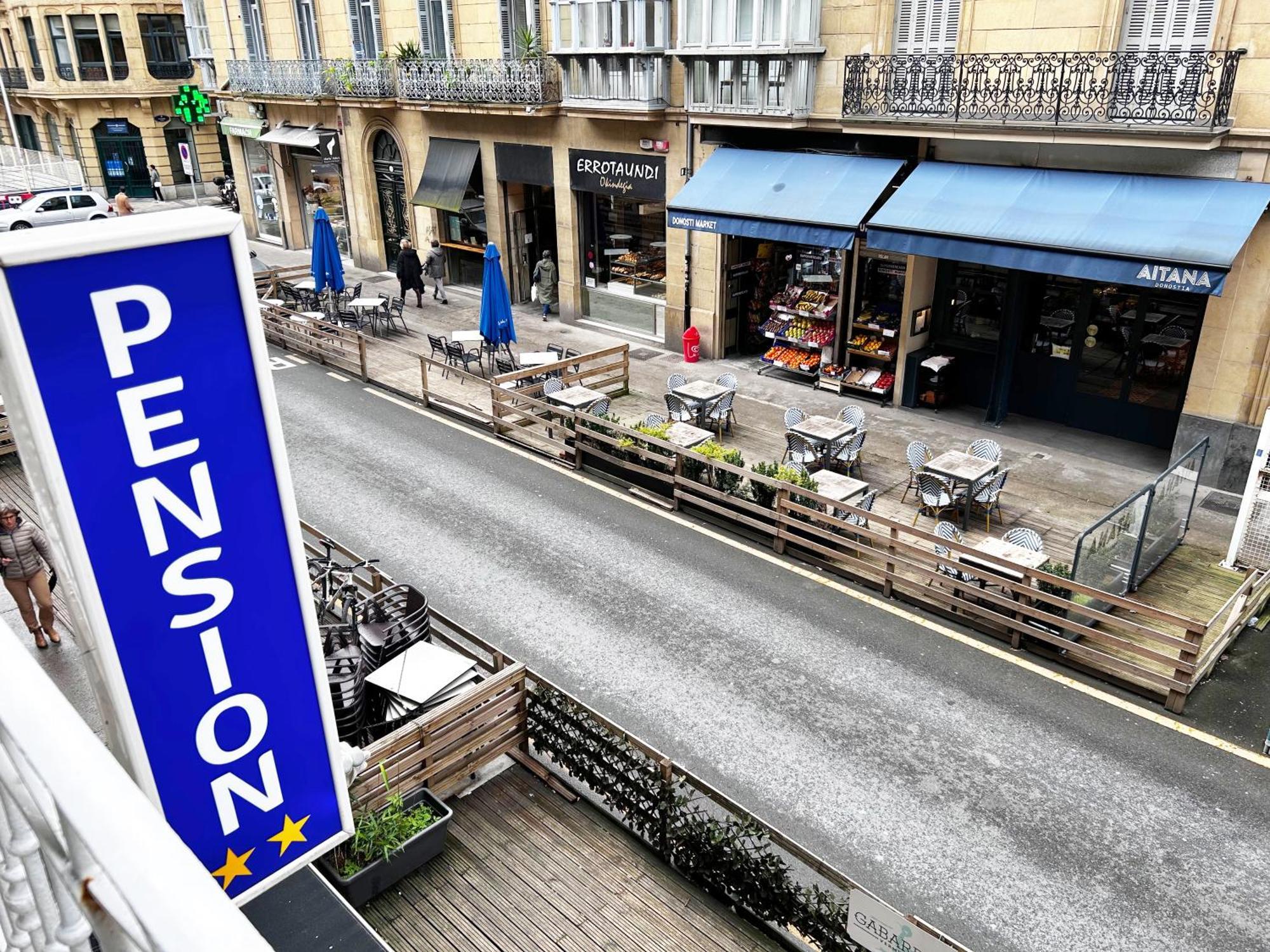Pension Regil San Sebastián Eksteriør billede